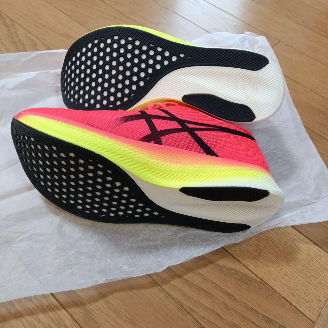 ASICS メタスピードスカイ 27.0cm レッド