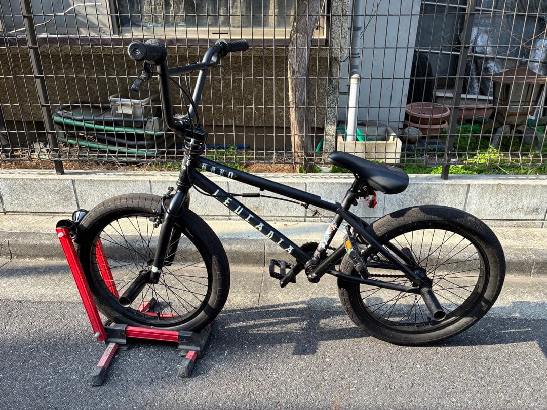 【直接引き取りのみ】LEUCADIA BMXバイク 20インチ ブラック