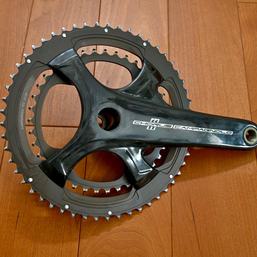 ☆カンパニョーロ☆コーラス☆クランク☆11速　☆170mm☆53-39☆CULT