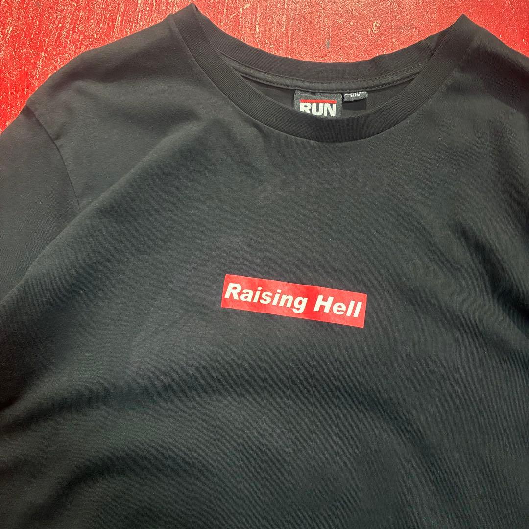 RUN DMC Raising Hell Black Tee　ラップTシャツ