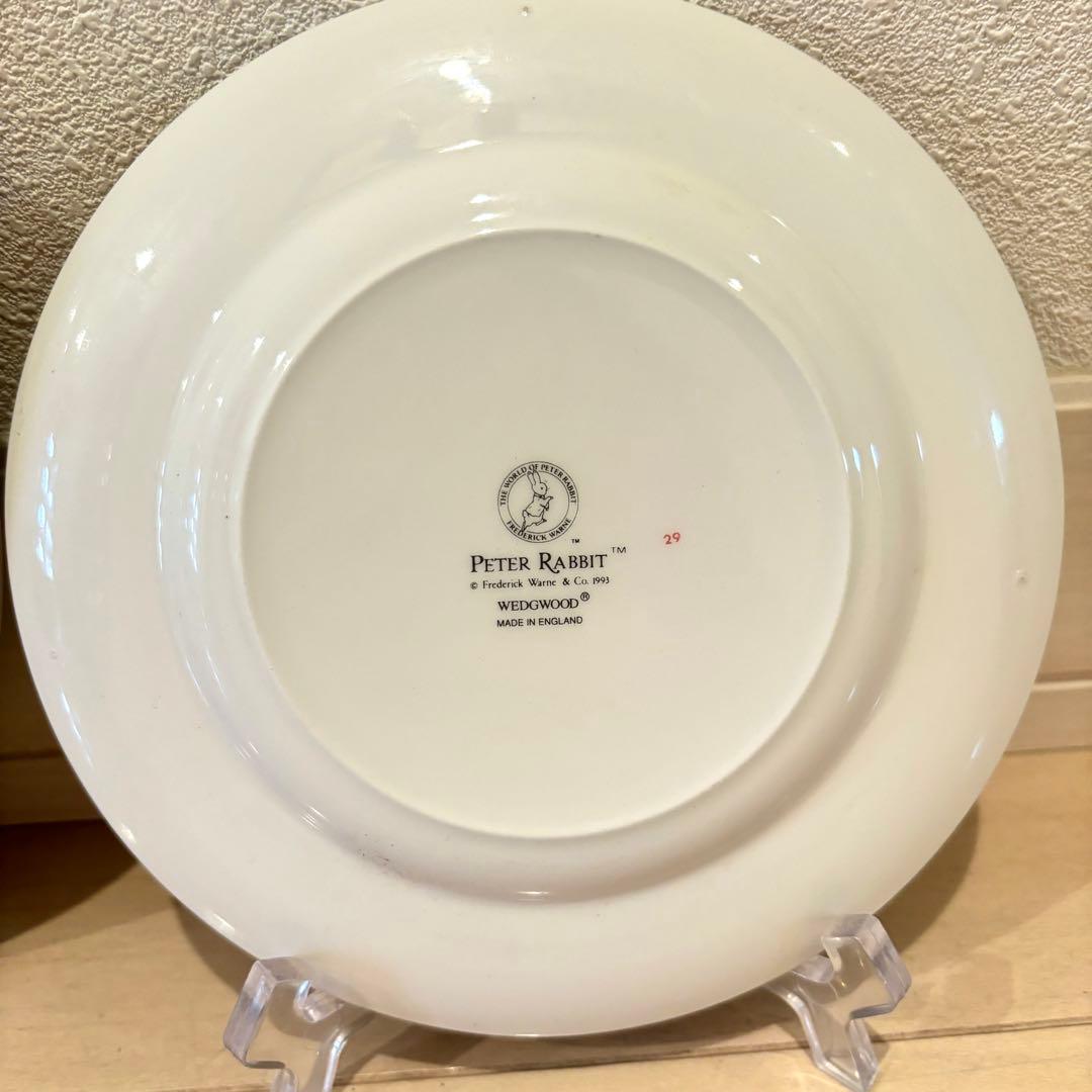 WEDG WOOD ピーターラビット カレンダープレート 食器セット 1996年