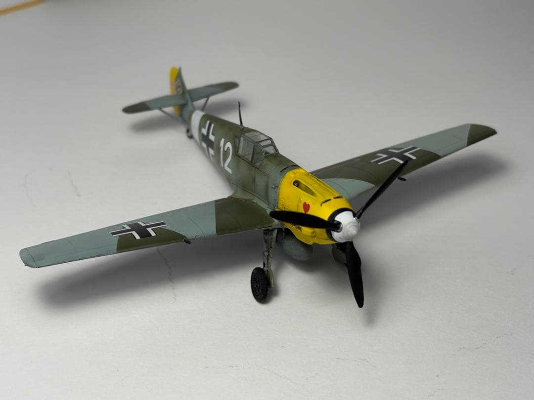 #作品No26ドイツ空軍 メッサーシュミット Bf109E-4/7 TROP
