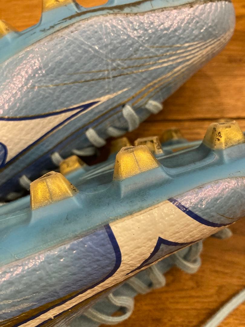 25cm Mizuno ELITE アルファ3ライトブルー