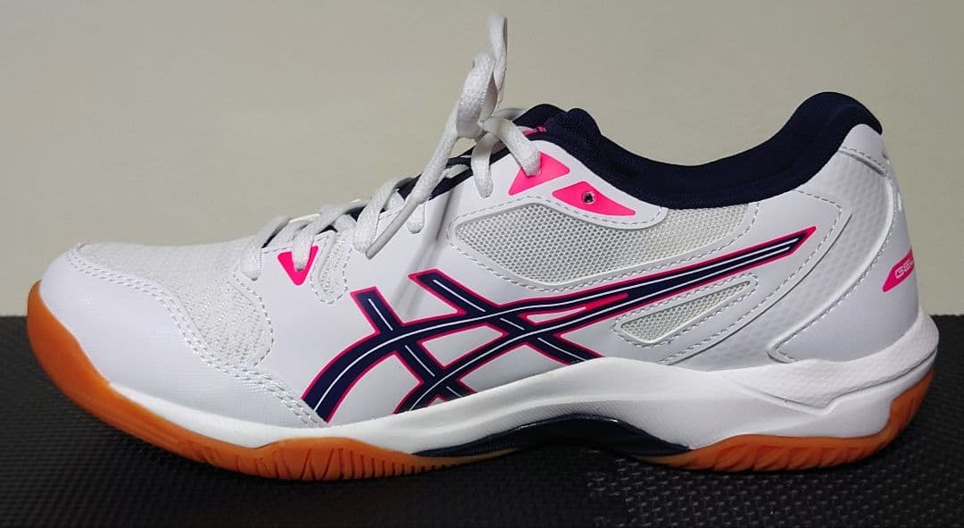 ASICS GEL-ROCKET 10 25.0cm ホワイト/ピンク