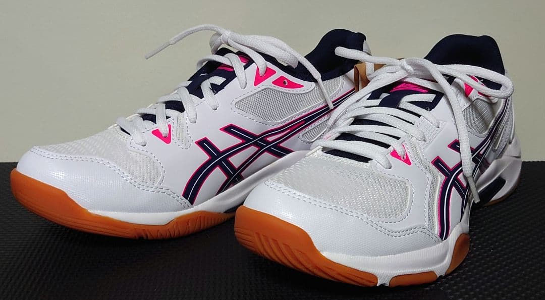 ASICS GEL-ROCKET 10 25.0cm ホワイト/ピンク
