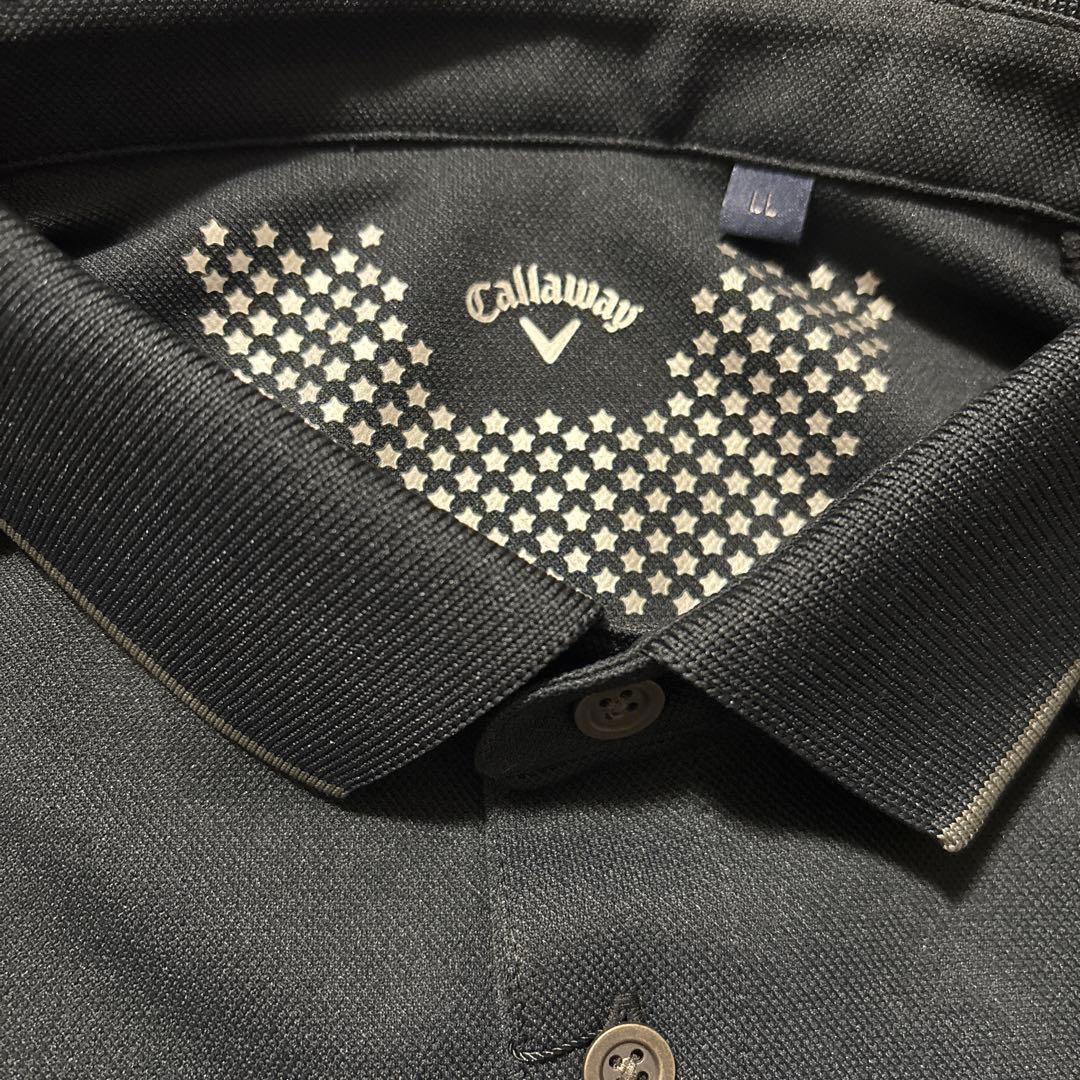 Callaway 黒 ポロシャツ Lサイズ