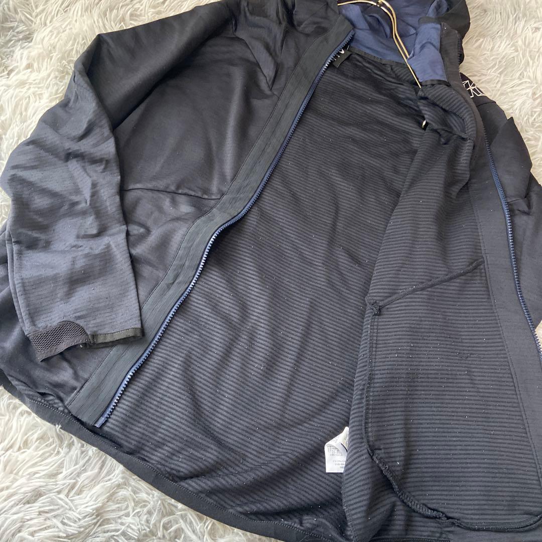 【オークリー】セットアップ 2XL 紺 ジャージ 上下ゴルフ パーカー