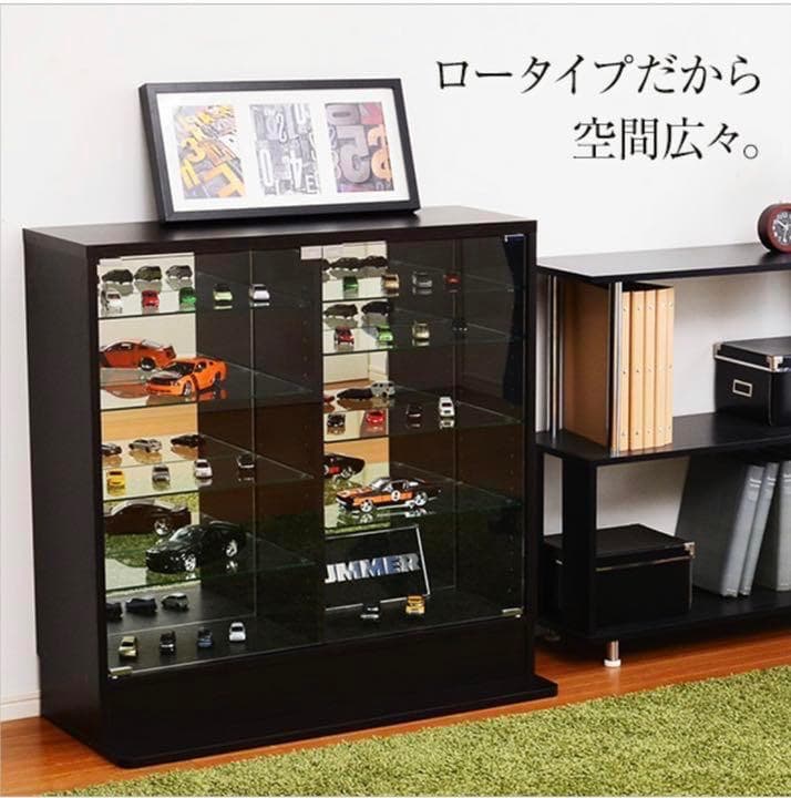 フィギア コレクションラック 深型ロータイプ コレクションケース