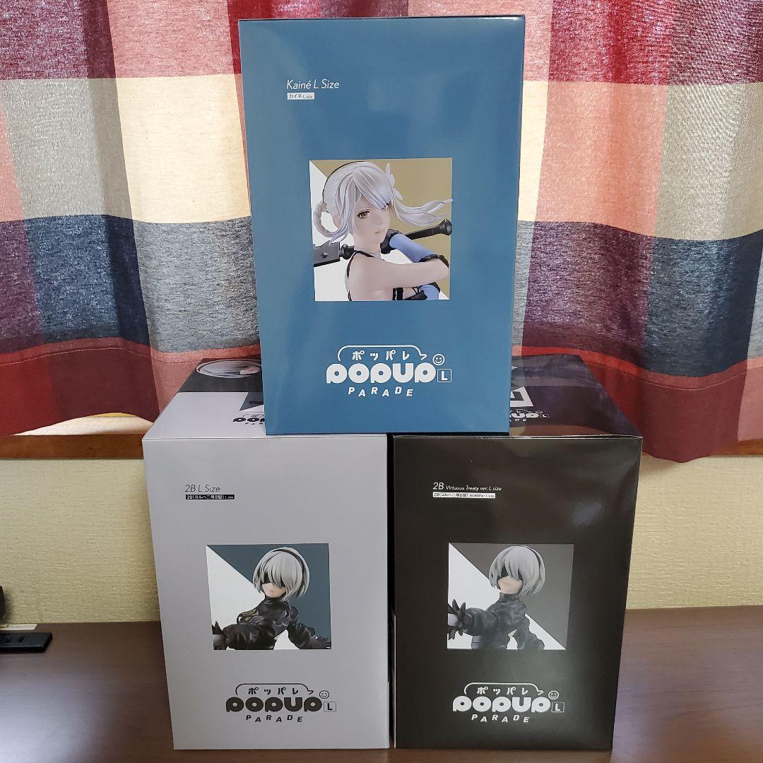 S*e様 スクエニくじ　NieR Automata　☆フィギュア全3種 コンプ