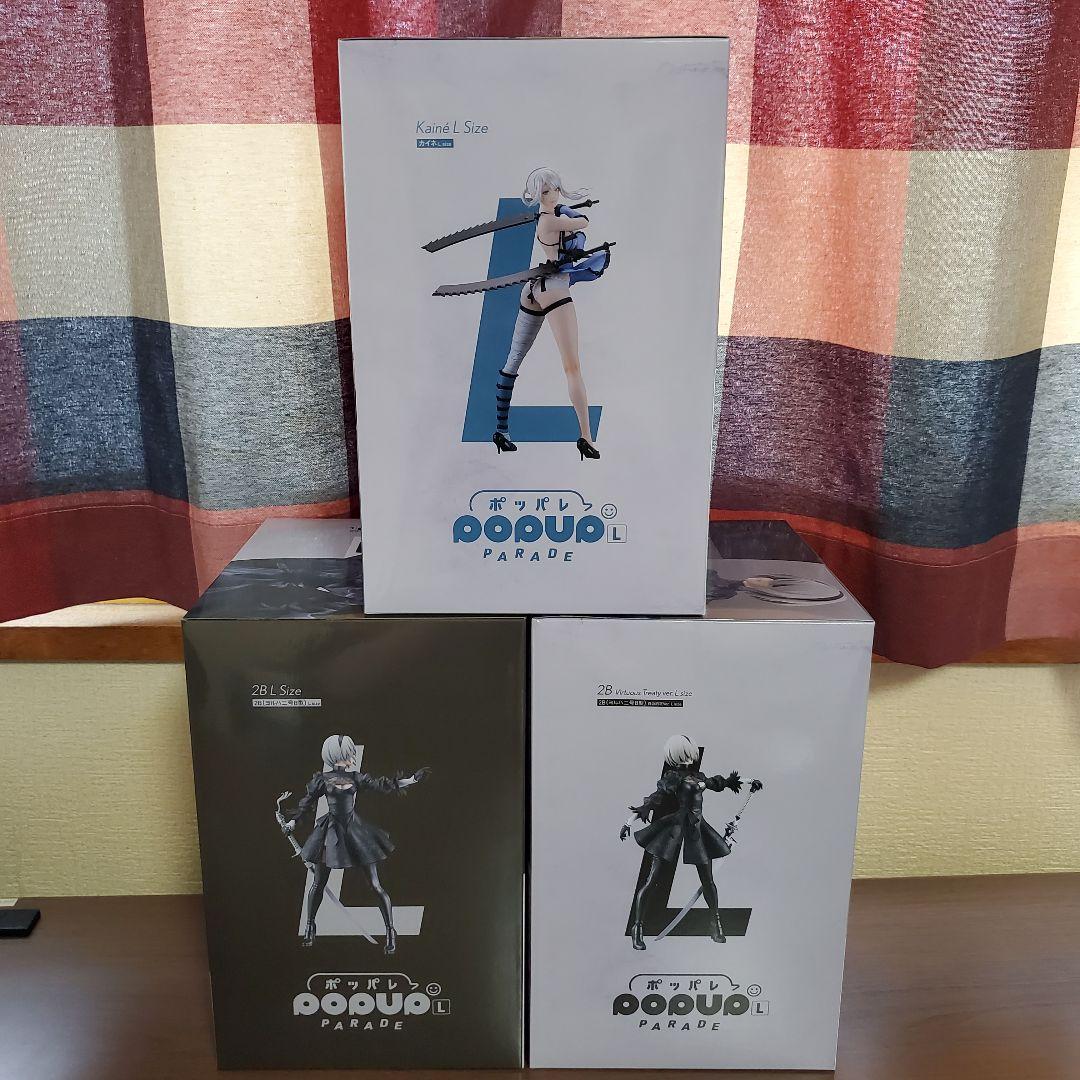 S*e様 スクエニくじ　NieR Automata　☆フィギュア全3種 コンプ