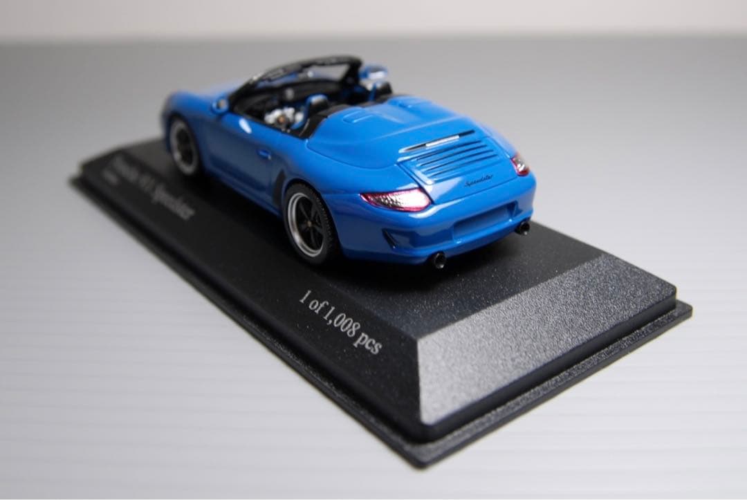 ポルシェ 911 スピードスター 1/43 ミニカー ミニチャンプス