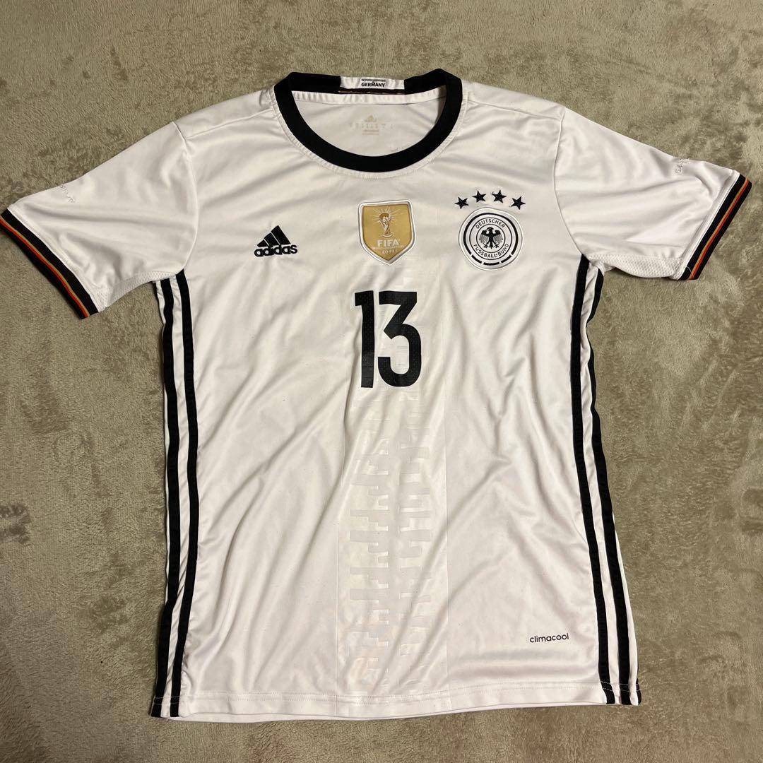 ドイツ代表　adidas サッカーTシャツ　Lサイズ