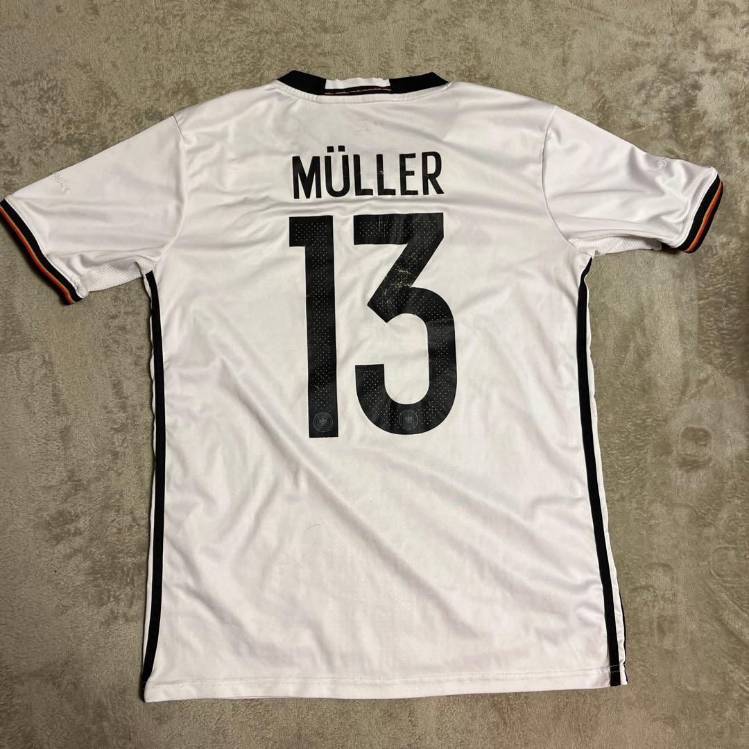 ドイツ代表　adidas サッカーTシャツ　Lサイズ