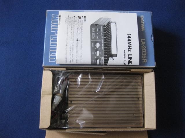 144MHzリニアアンプ　LA-2035R FM/SSB対応　受信アンプ内蔵
