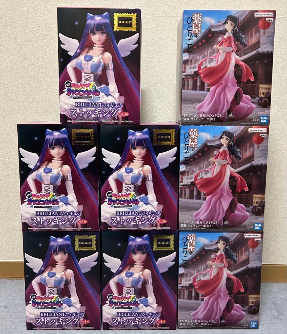【最新プライズ】 パンティ＆ストッキング 薬屋のひとりごと 【8体セット】