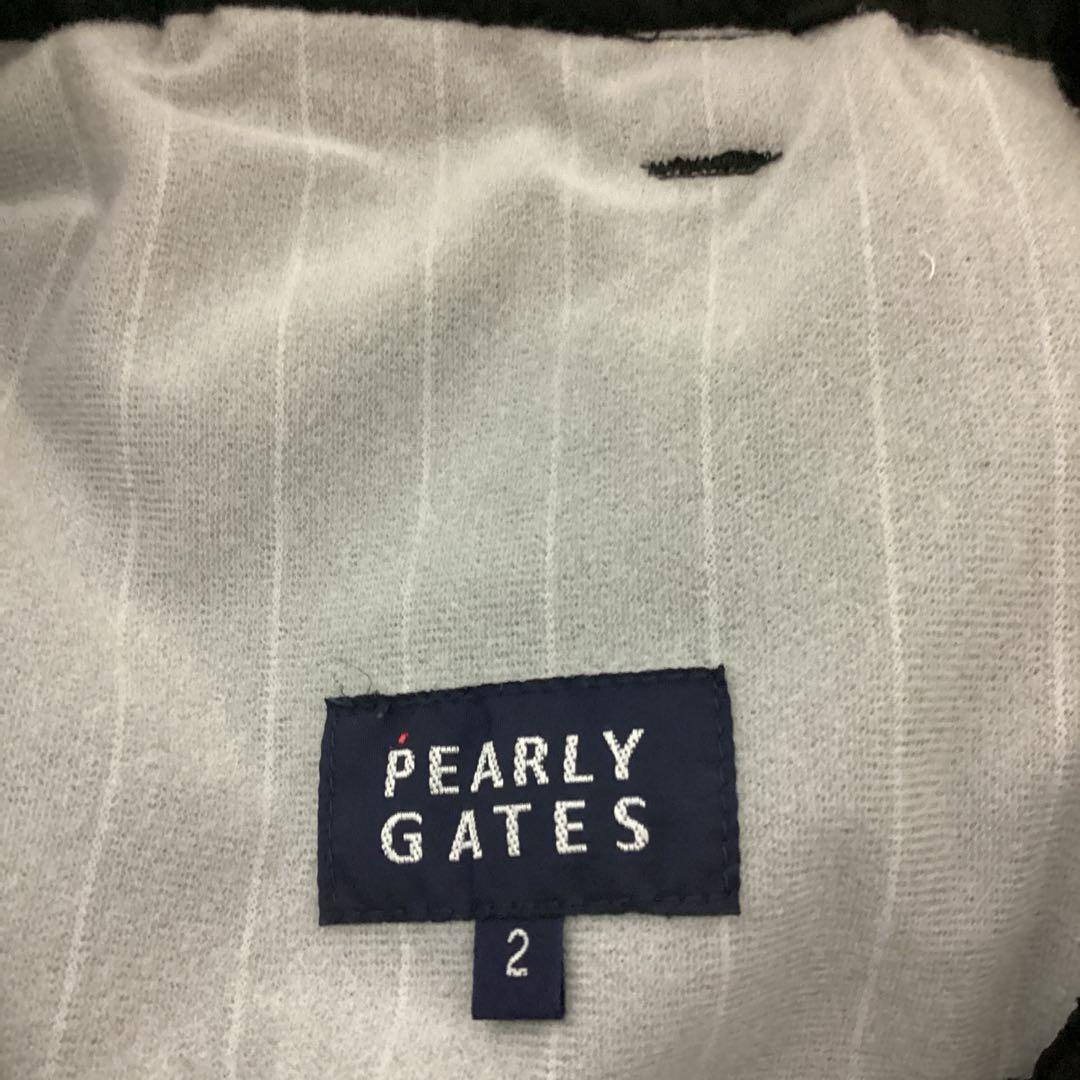 美品⭐︎PEARLY GATES⭐︎ゴルフウェアナイロンパンツセットアップ／ブラック