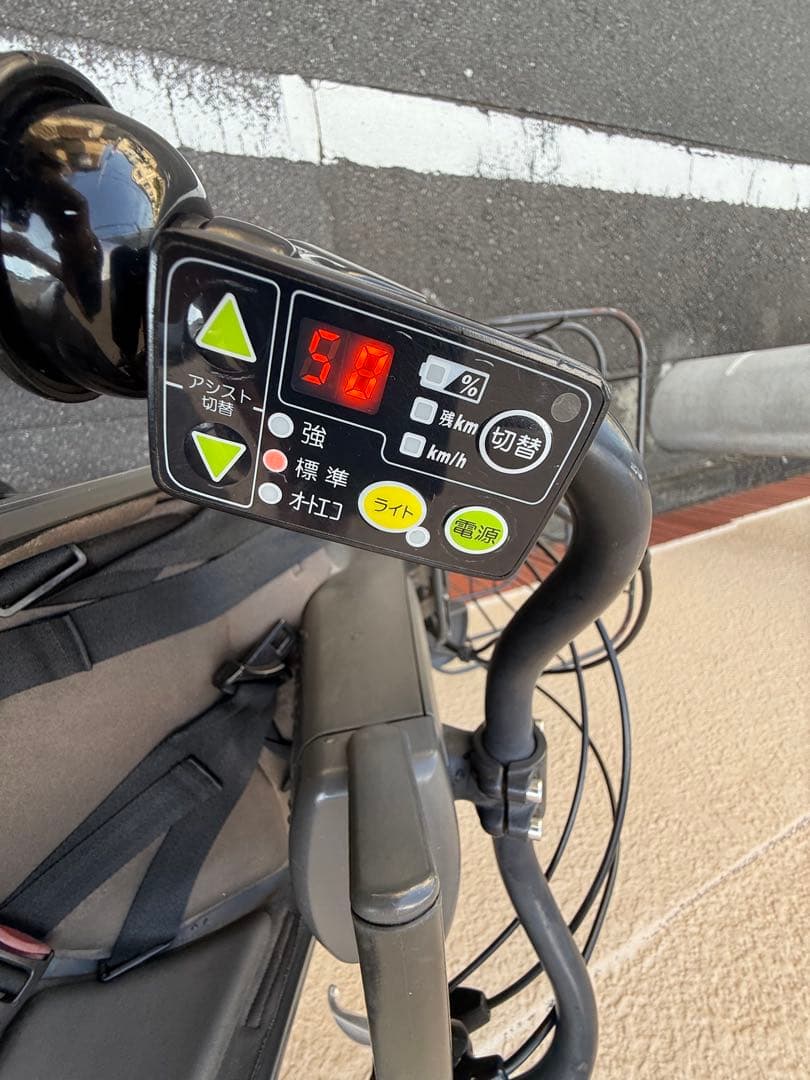 ★直接取引大歓迎★bikke2e 　電動自転車　３人乗り　ダークグレー