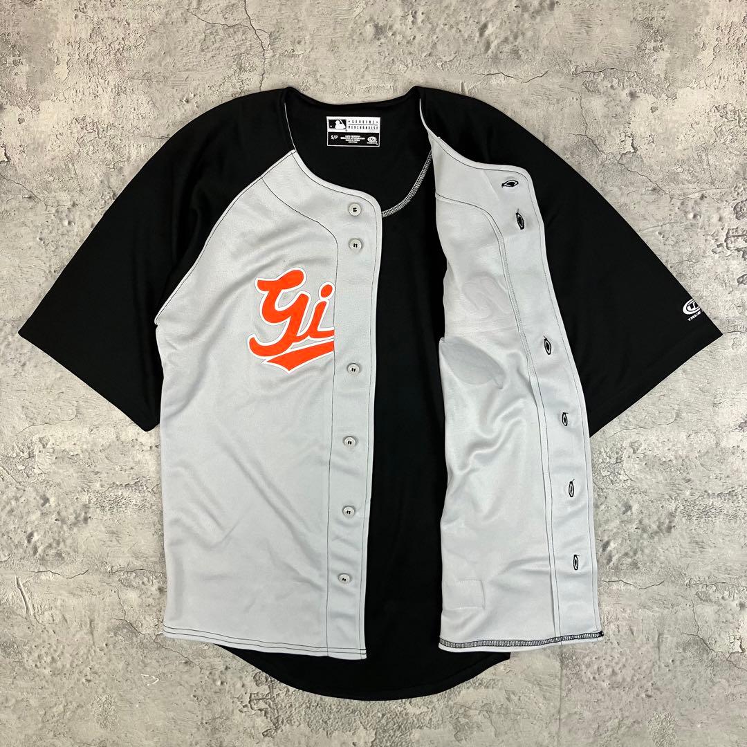 MLB サンフランシスコ・ジャイアンツ ベースボールシャツ 古着 バイカラー