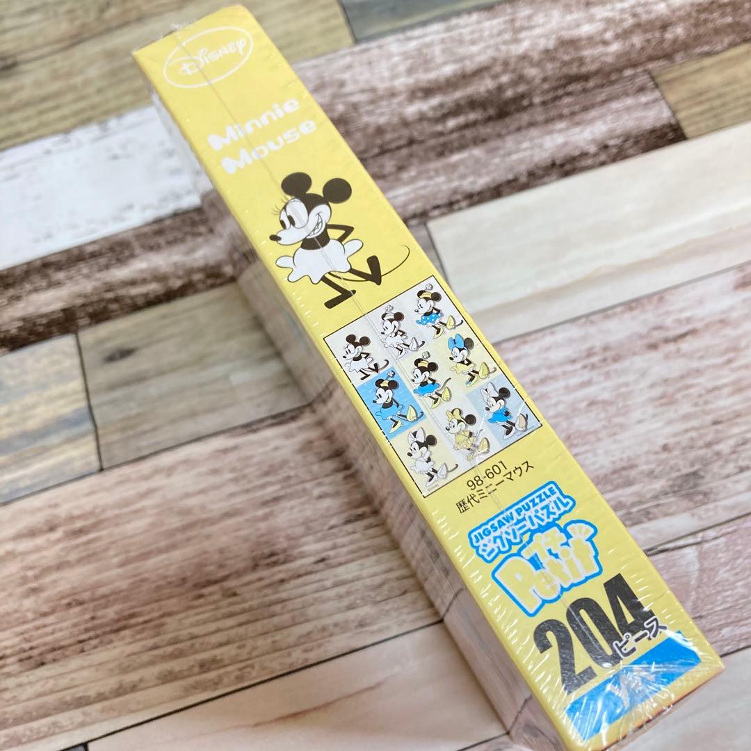 廃盤　歴代ミニーマウス　ジグソーパズル　204ピース　新品　未開封