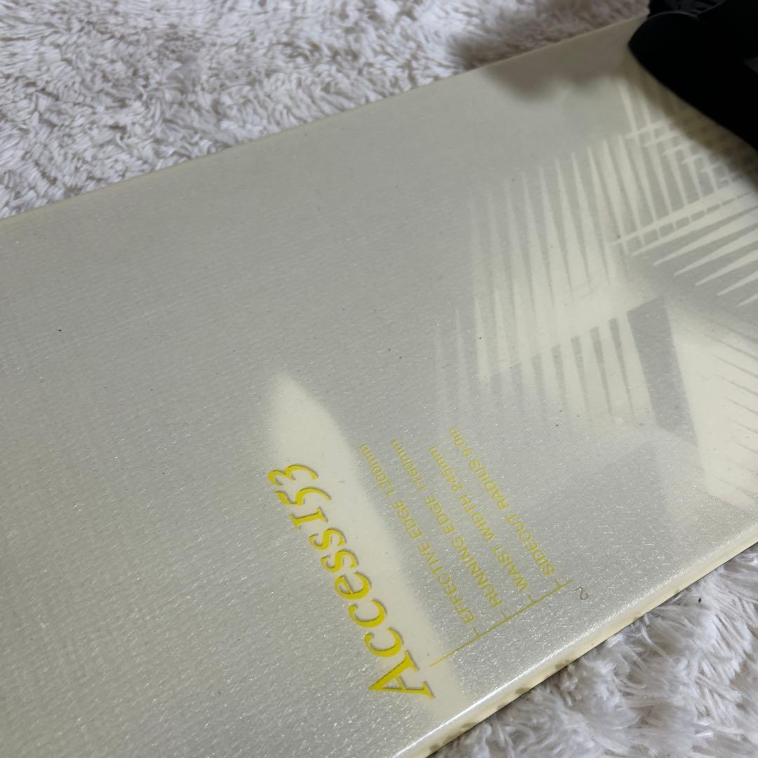 【美品】ROSSIGNOL KISSMARK 153cm スノーボードセット