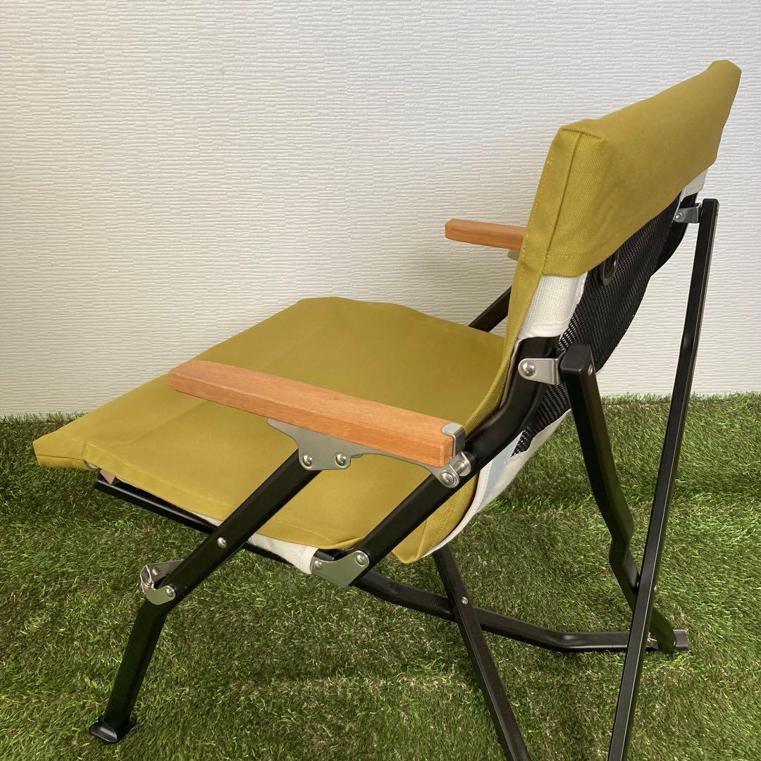 オリーブ 2脚分 ローチェアショート用 シートカバー 8号帆布 スノーピーク