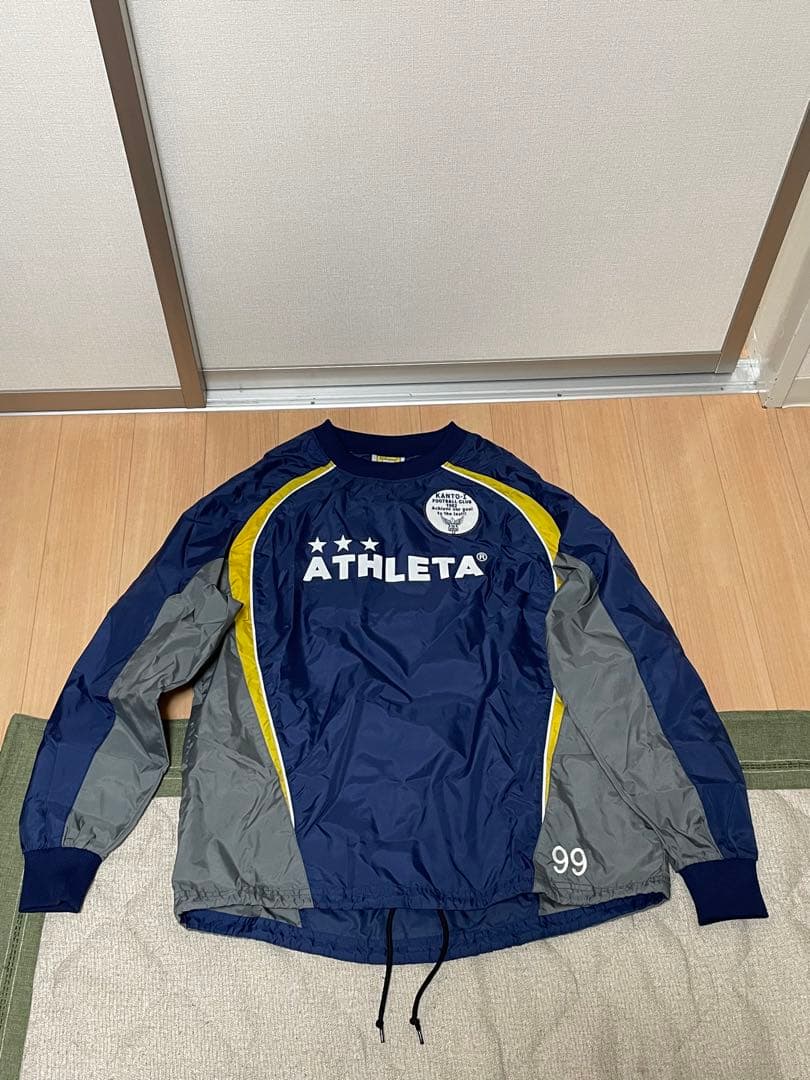ATHLETA¡関東第一高校サッカー部長袖ピステ¡アスレタ
