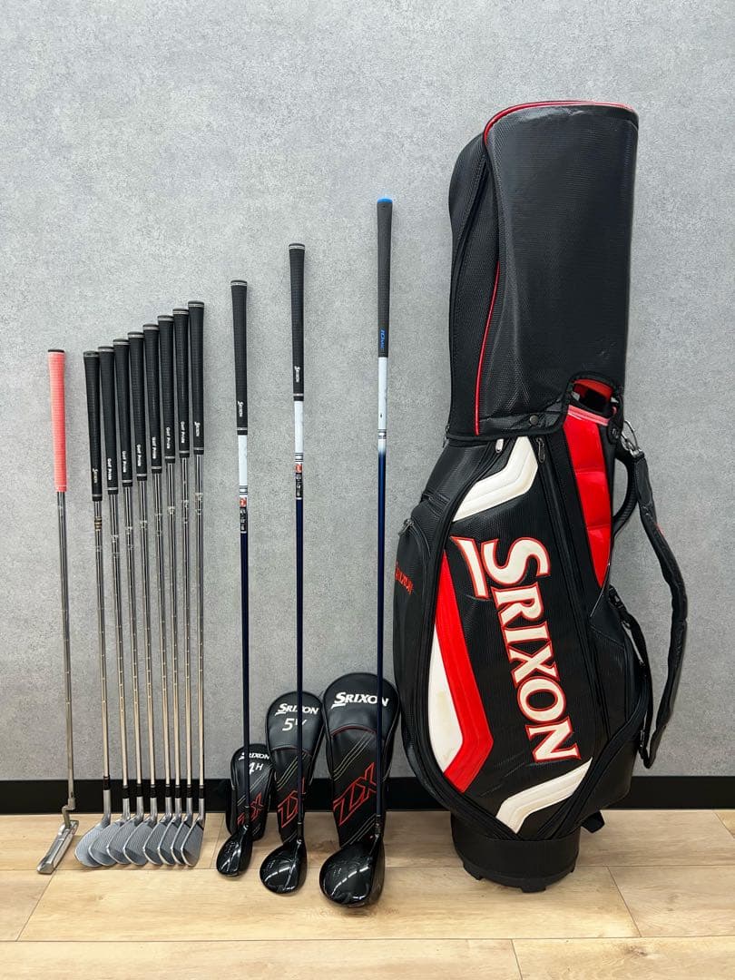ゴルフクラブ メンズ セット スリクソン SRIXON 初心者 フルセット 中古