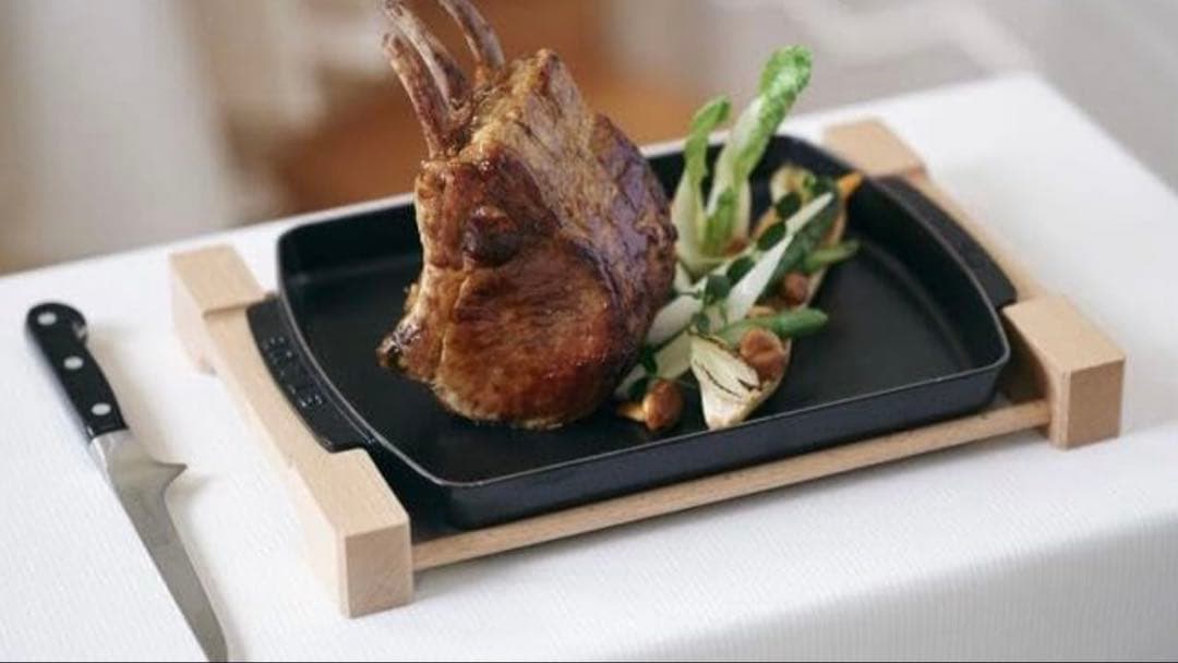 STAUB 鋳鉄 ストウブステーキプレート　グリルプレート 2