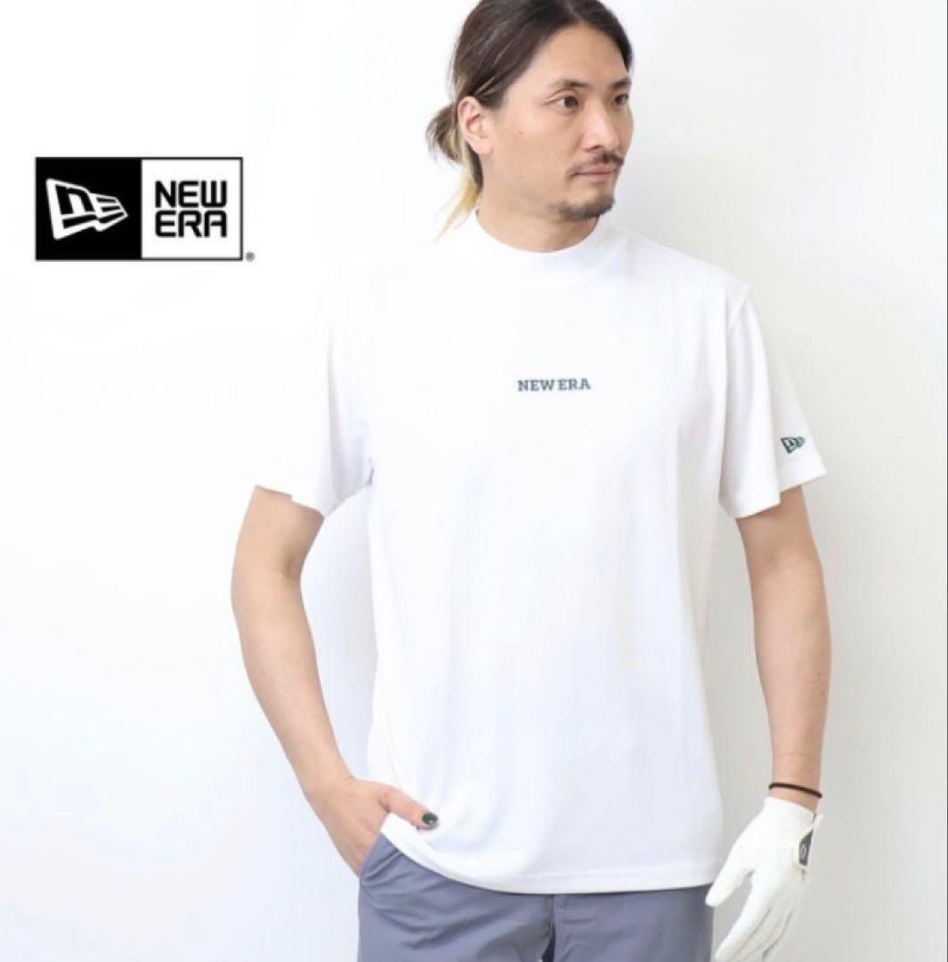 【新品】ニューエラ／ハイネック／モックネック／半袖／Ｌサイズ