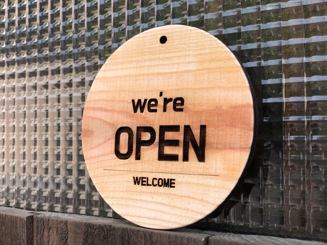 open closed 看板