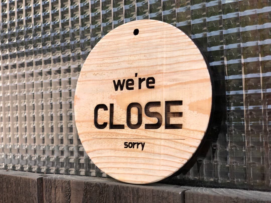 open closed 看板