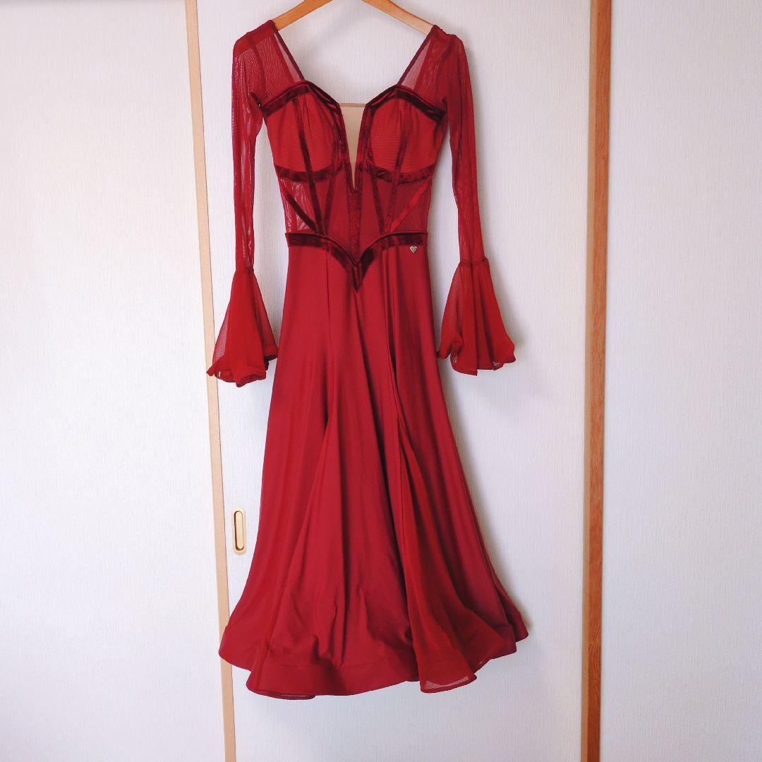 【 TID 】Mサイズ 社交ダンス スタンダード ワンピース 美品