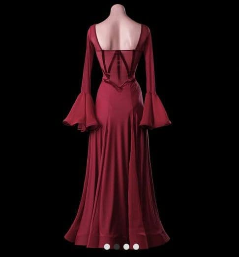 【 TID 】Mサイズ 社交ダンス スタンダード ワンピース 美品