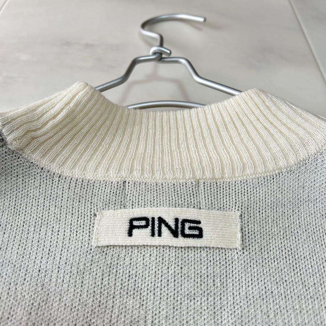 PING ピン 長袖ニットセーター ゴルフウェア スポーツ LLサイズ