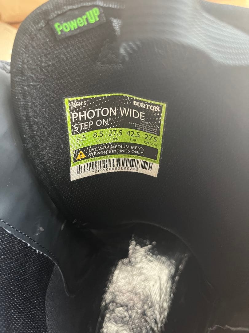 Burton Photon Wide StepOn ステップオンブーツ 27.5