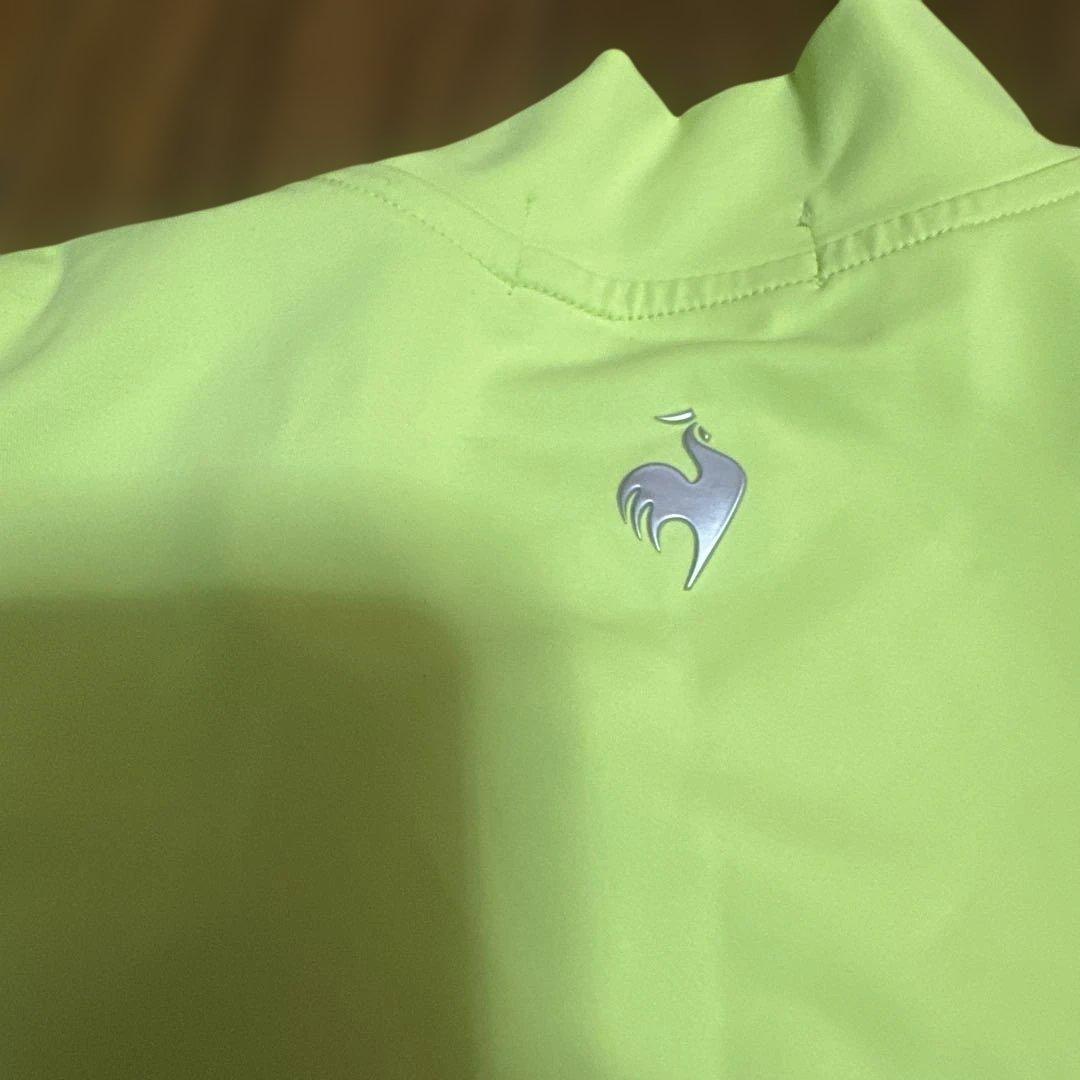 le coq sportif golf レディース シャツ S ライムグリーン