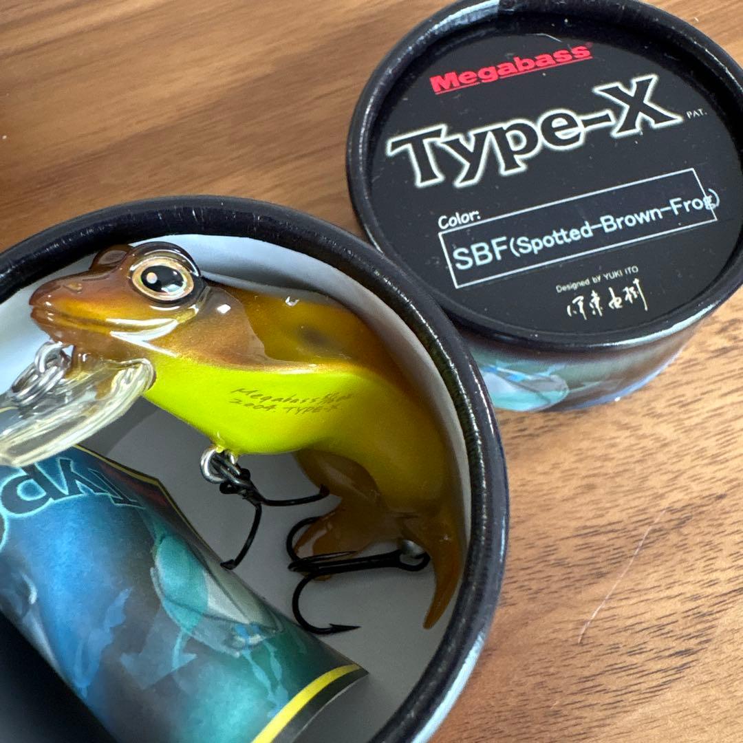☆激レア☆初期☆メガバス　タイプX　6個セット　ヴァイパーレッド