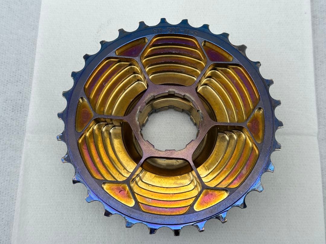 Recon カセットスプロケット シマノ用11s 11-30T 富士ブルー