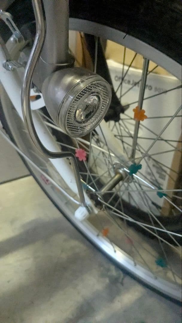 幼児用自転車 ラベンダー カラフル (津島市での手渡しのみ対応しています)