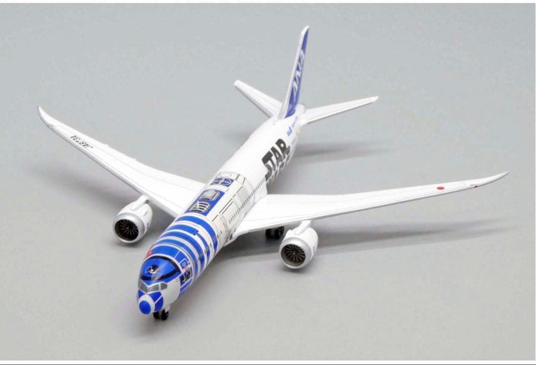 運航終了　ANA スターウォーズジェット　ダイキャスト1/500