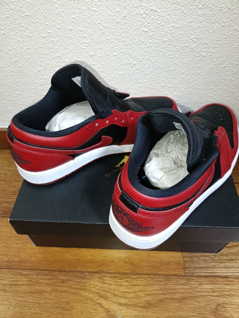 シューズ(男性用) Nike Air Jordan 1 Low 27.5cm Bred