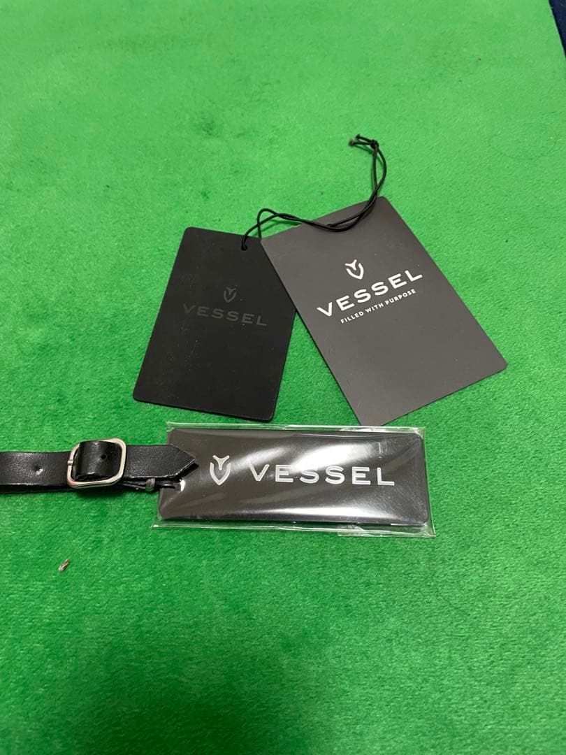 Vessel ブラック キャディバッグ