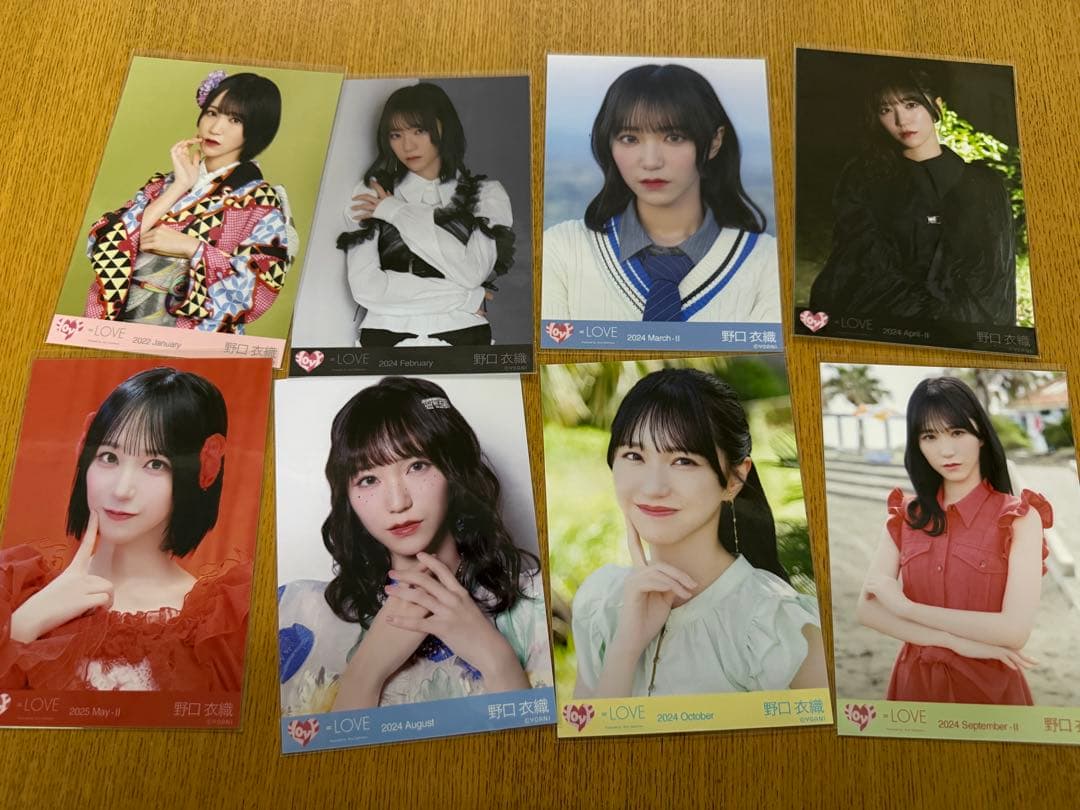 ＝LOVE イコラブ 野口衣織 生写真 コンプ バラ まとめ売り