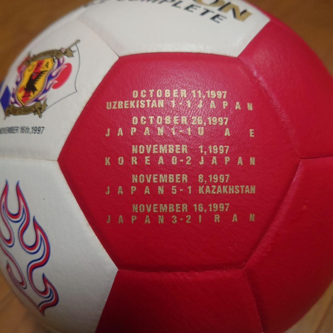 MIRACLE NIPPON サッカーボール 98年ワールドカップ予選