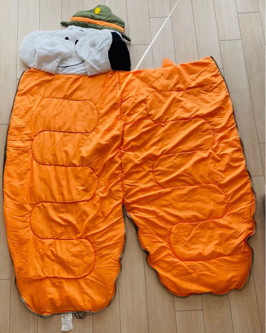 (完売品)LOGOS×SNOOPY 寝袋　ロゴス　スヌーピー　シュラフ