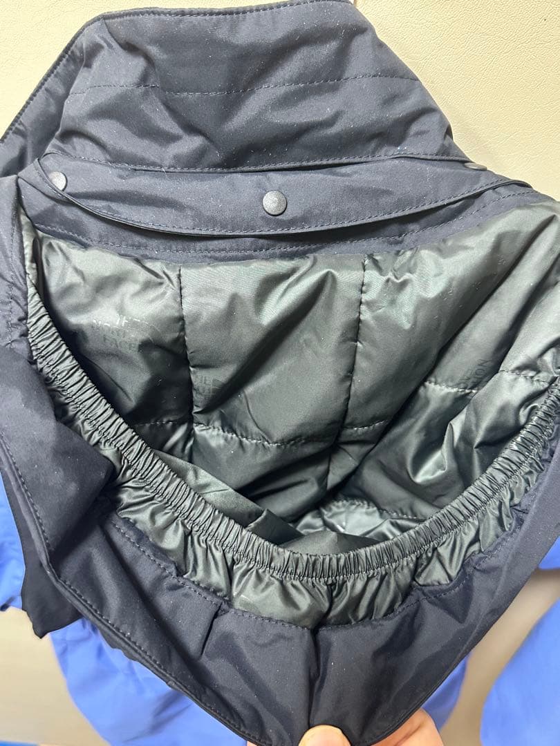 THE NORTH FACE 子ども用スキーウェア 黒/青