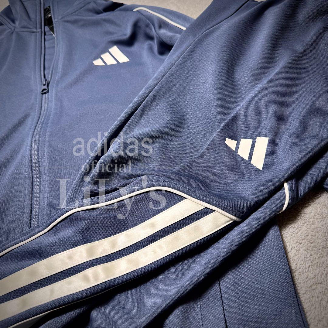 【ＸＬサイズ】adidas上下セットアップ　トラックスーツ　青　ブルー　新品