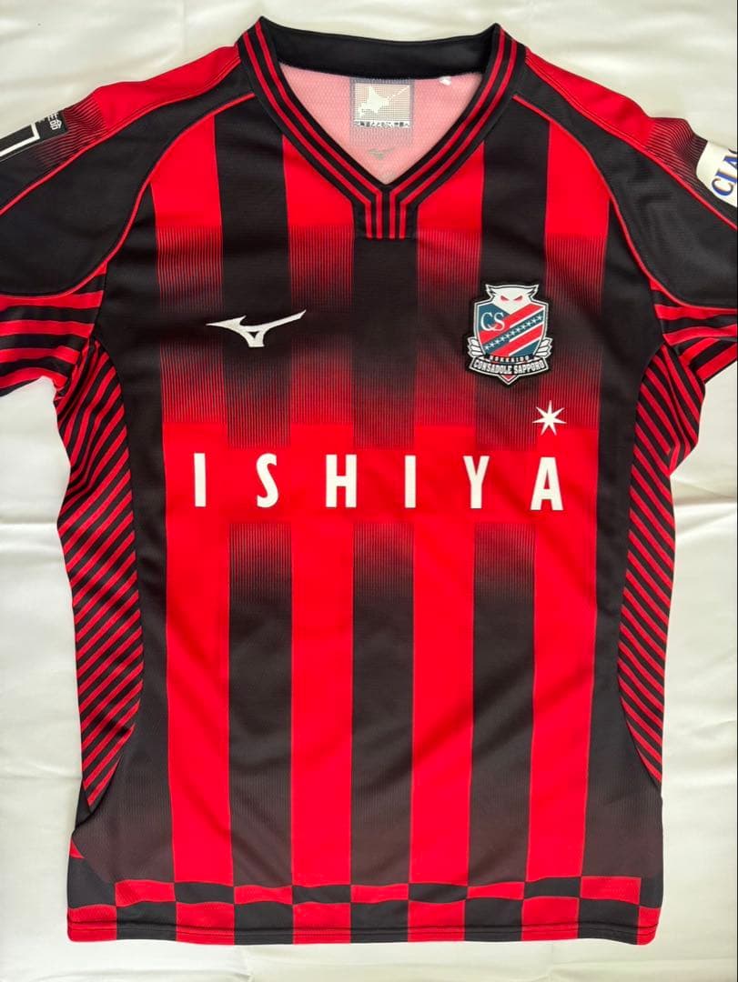 北海道コンサドーレ札幌 オーセンティックユニフォーム1st赤黒M 興梠慎三