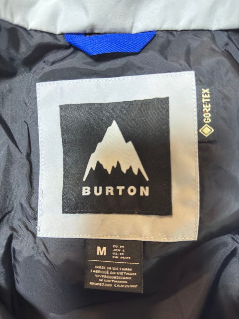 BURTON GORE-TEX カーボネート 2Lアノラックジャケット Mサイズ