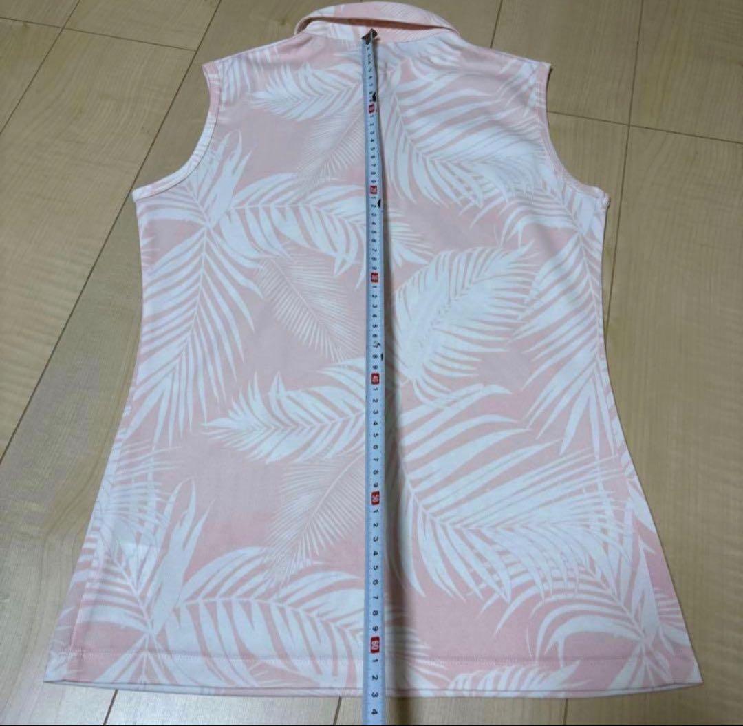 超美品　デサント　ゴルフ　ウエア　ポロシャツ　スカート　2点セット L/L春夏